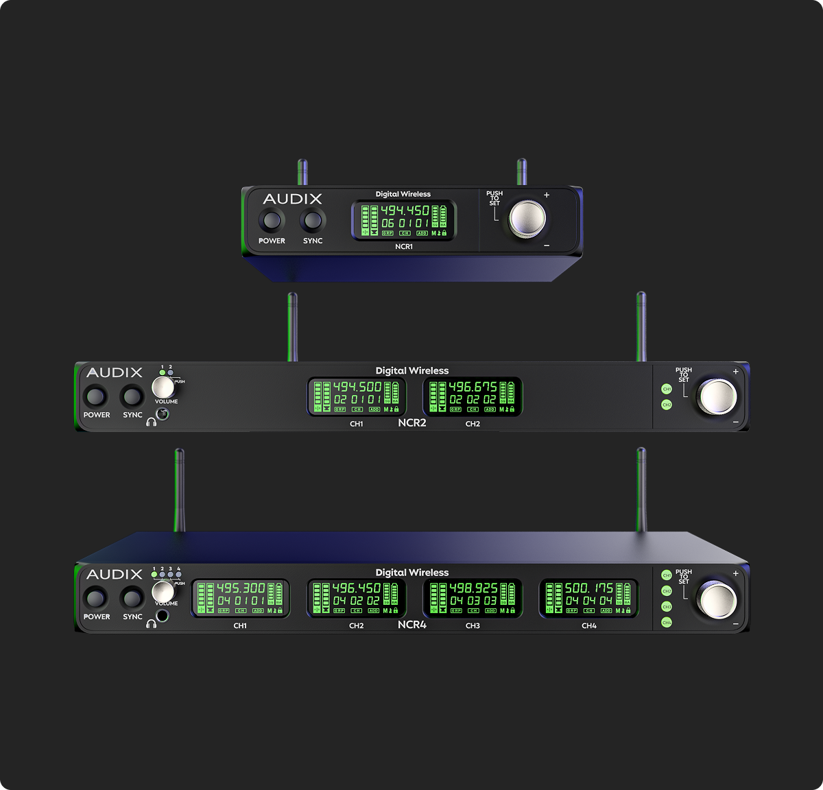 AUDIX Novacore Digital Receivers Dante